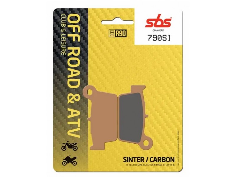 Гальмівні колодки SBS Sport Brake Pads, Sinter/Carbon 790SI